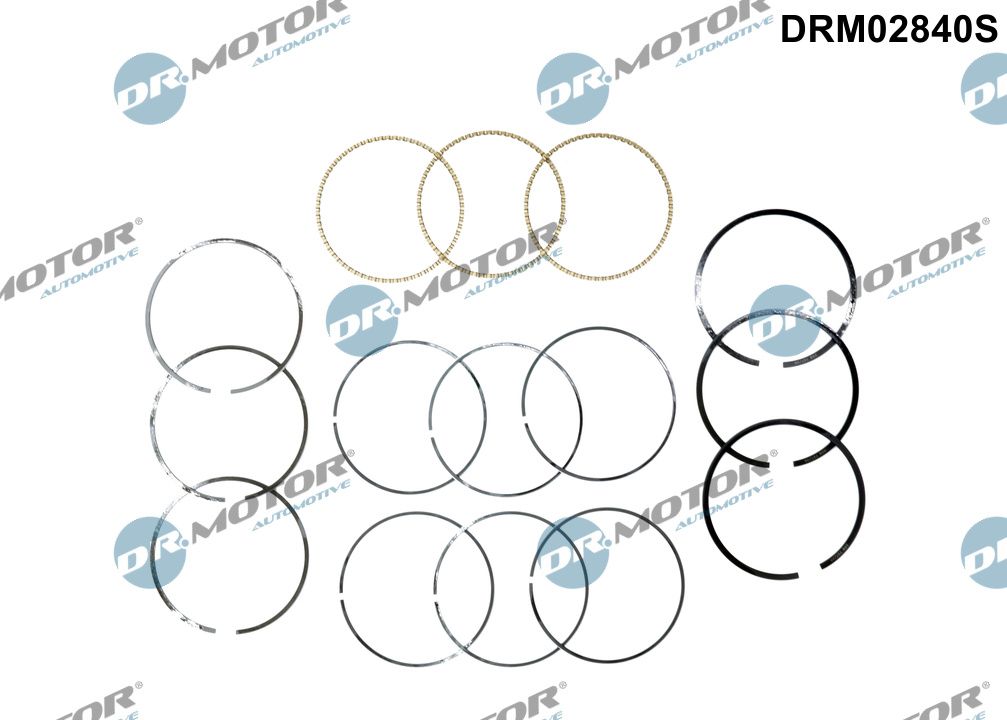 Комплект поршневих кілець, Dr.Motor DRM02840S